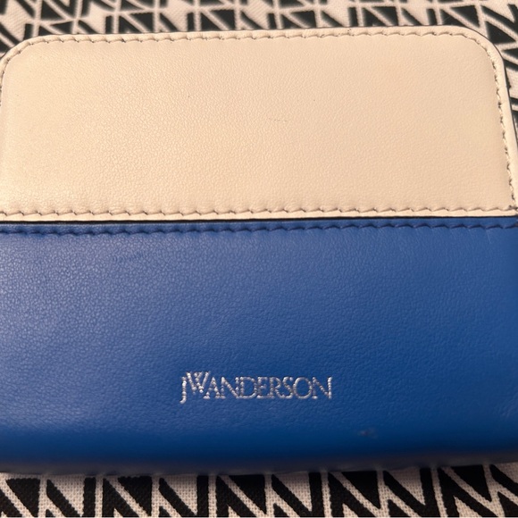 JW Anderson Puller Colorblock Leather Wallet/Coin Purse - Picture 2 of 8